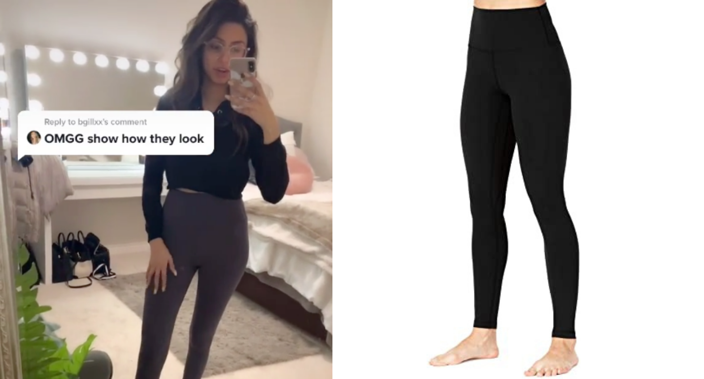 Leggings For Women Butt Lift Workout Leggings Tummy Control Yoga