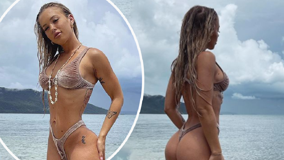 Tammy Hembrow turns heads in naked Skims bikini hq nude photo