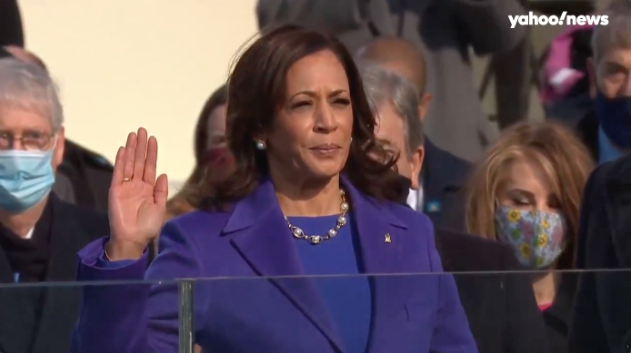 Kamala Harris sworn in as vice president