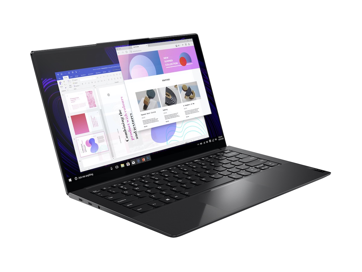 レノボ、天板が本革な14型ノート「Yoga Slim 950i」国内発売