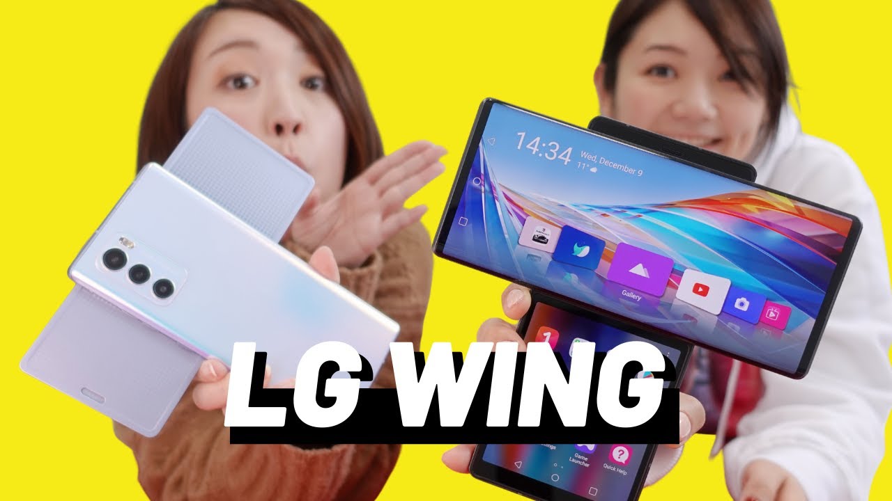 シュッと感がたまらないLG WING実機に触れる｜変態スマホ女子トーク