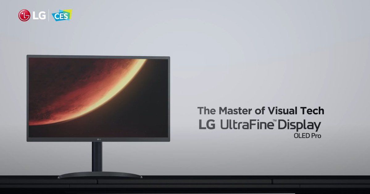 LG UltraFine OLED Pro 32EP950発表、LG初の有機EL採用4K PCディスプレイ