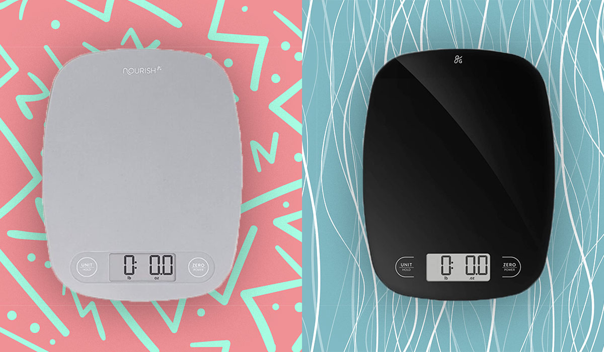 Greater Goods Nourish Digital Kitchen Food Scale and Portions
