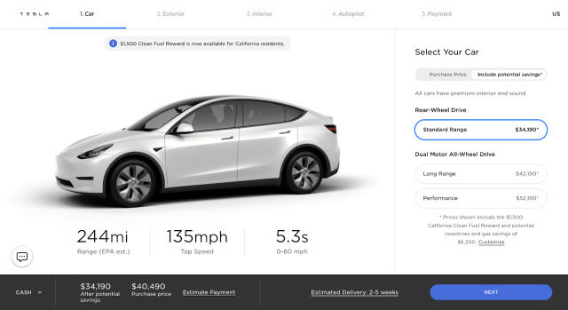 Tesla’s cheapest Model Y finally officially launched