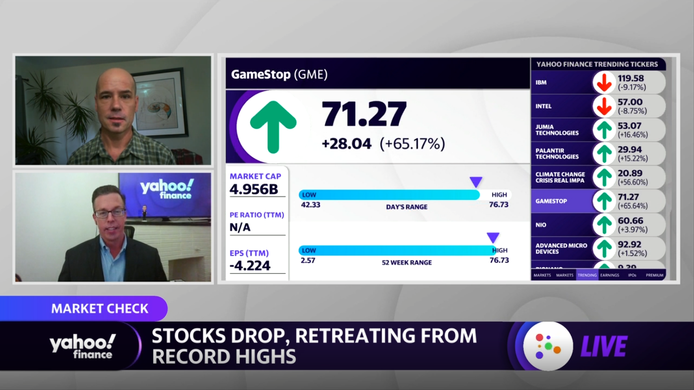 Tesla is too high to buy now;  In addition to the flesh cheering up;  GameStop Shorts in Pain: Veteran Trader