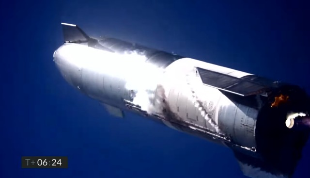 SpaceX SN9 test flight