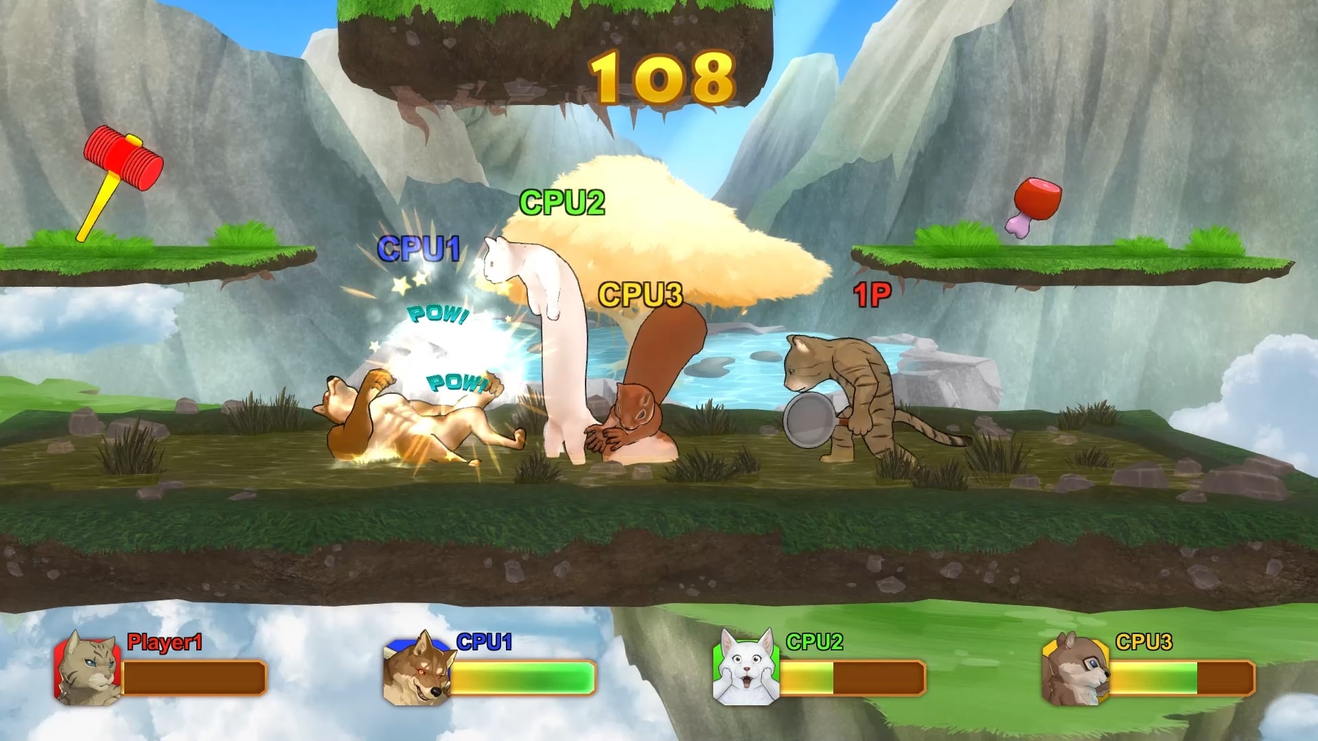 ネットミームから生まれた動物達が大乱闘 対戦アクション Fight Of Animals Arena 発掘 インディゲーム Engadget 日本版