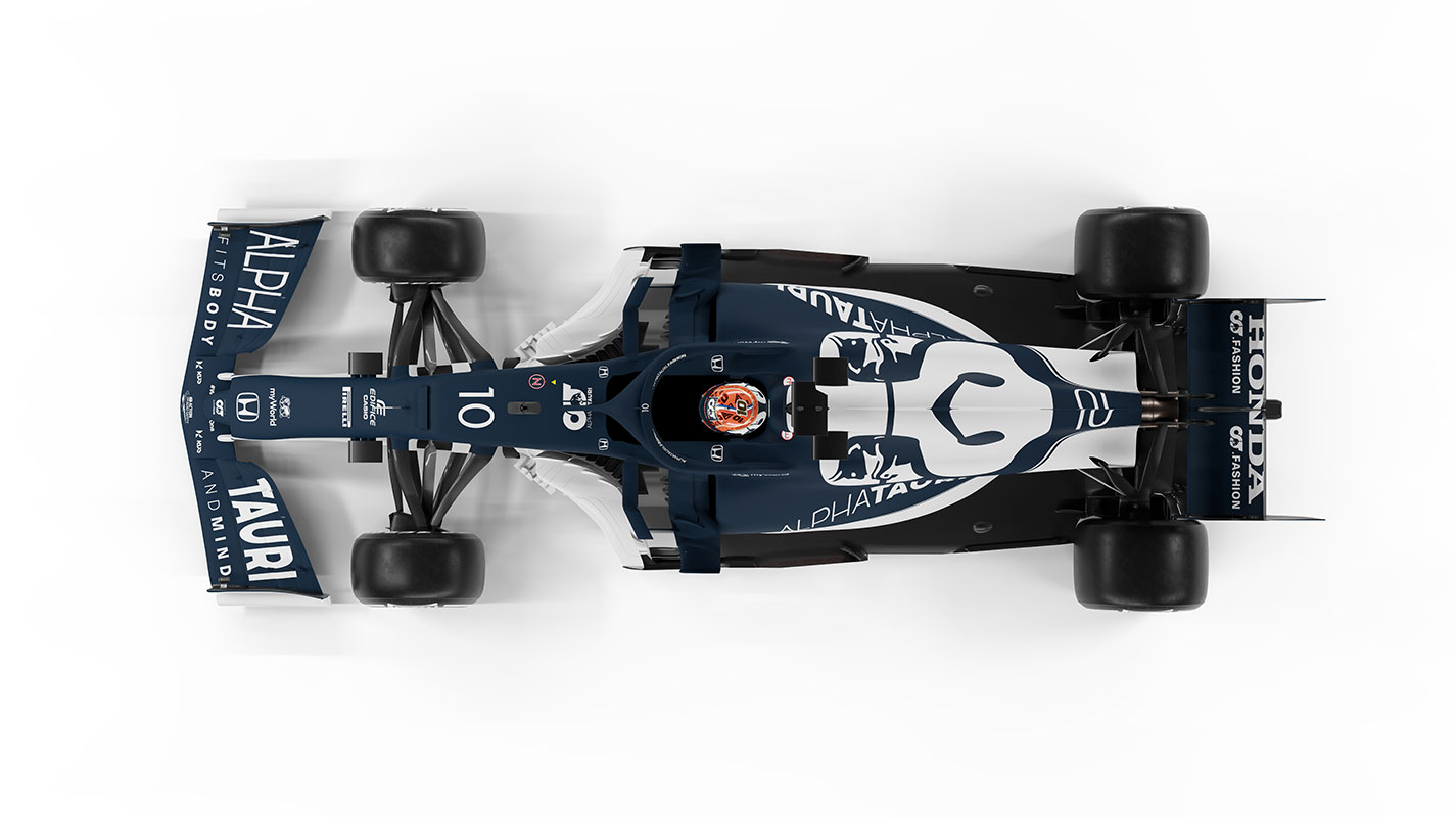 AlphaTauri車隊發表本季F1新車AT02

