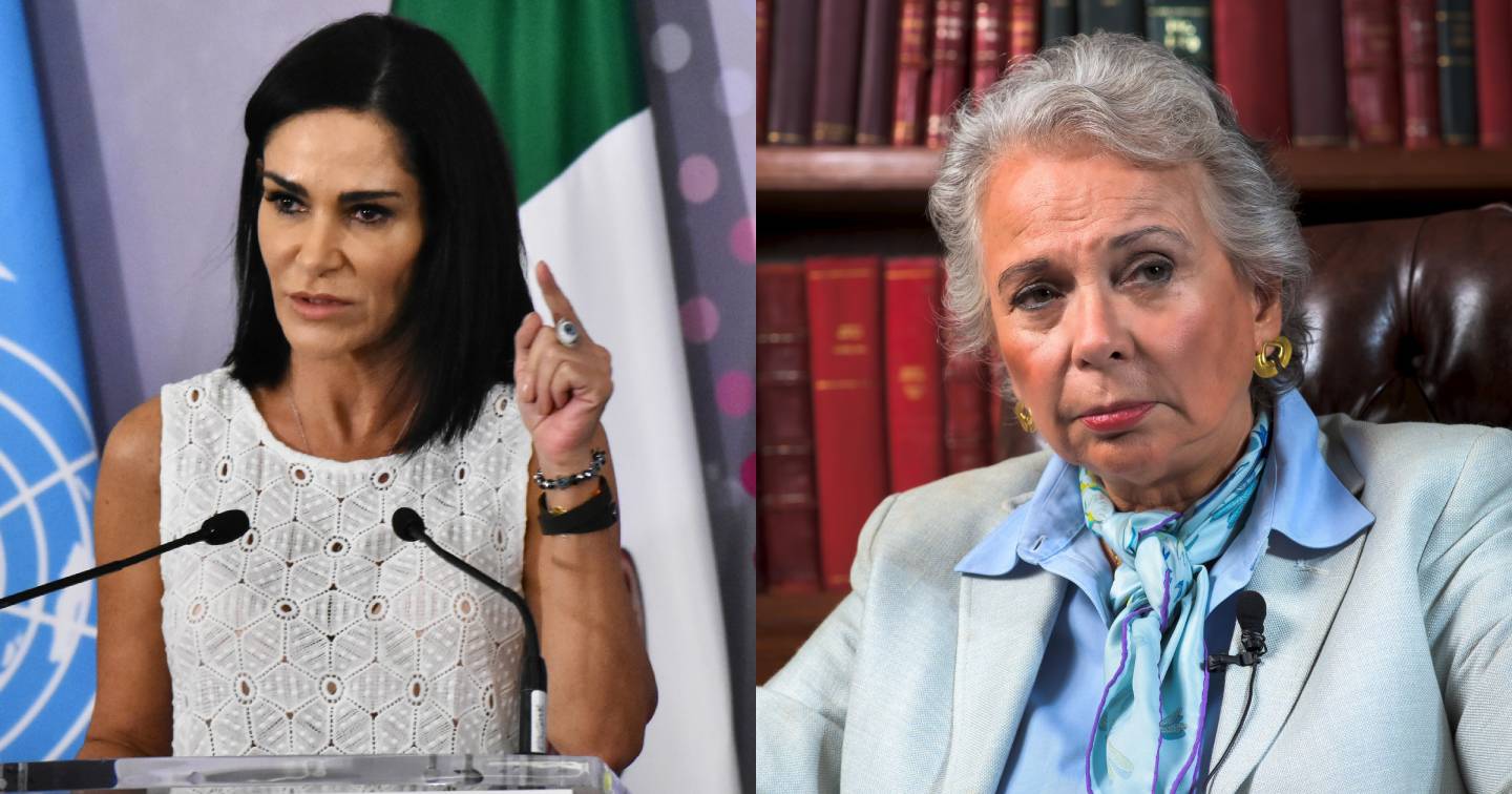 La Historia De Traicion En La Que Lydia Cacho Senala A Olga Sanchez Cordero [ 756 x 1440 Pixel ]