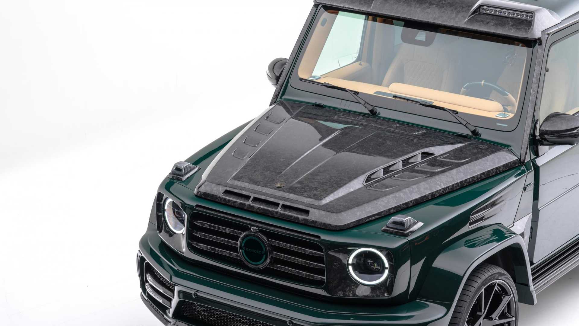 由 Mansory 改造的 Mercedes-AMG G63 Gronos 有著更令人稱羨的豪華
