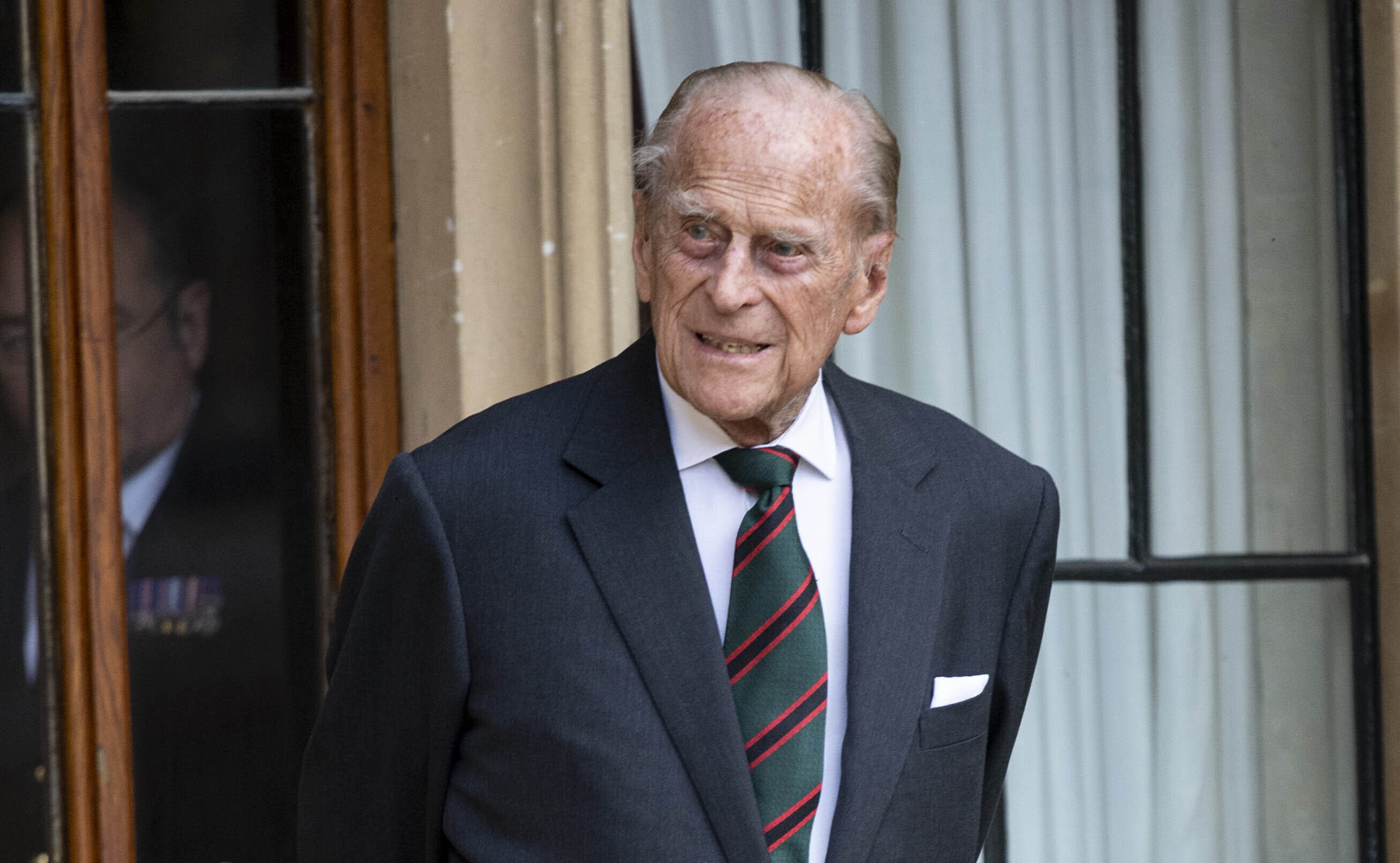 Photo by: KGC-178/STAR MAX/IPx 2020 7/22/20 Prince Philip, Duke of Edinburgh during the transfer of the Colonel-in-Chief of The Rifles at Windsor Castle.