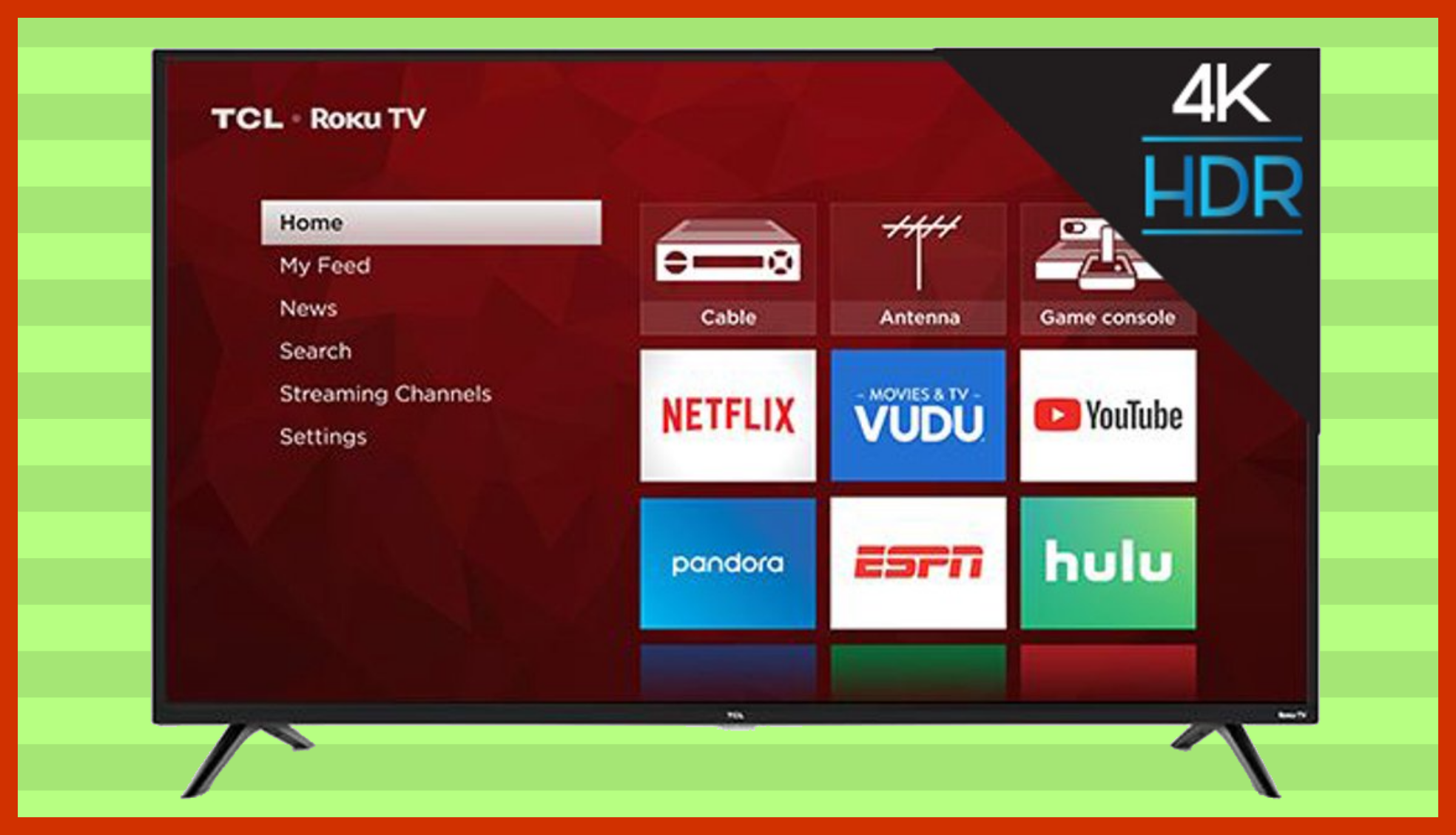 TCL 75-inch 4-Series 4K Smart TV on Sale at Walmart