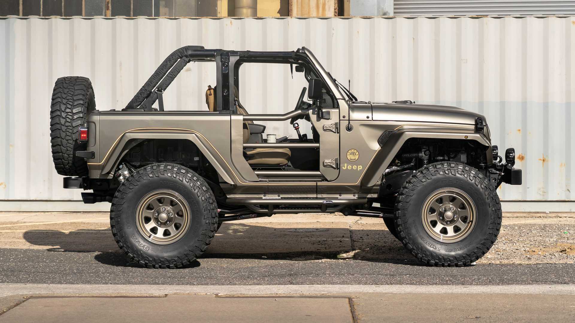 Jeep 改裝配件大廠 Quadratec 推出融合當代與傳統的 One-Off Wrangler─「YJL」 
