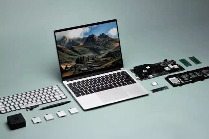 アップグレードや修理が容易なモジュール式ラップトップ、米スタートアップが発表