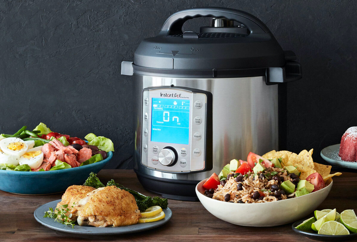 Instant Pot Duo Evo Plus Pressure Cooker, 8 Qt.