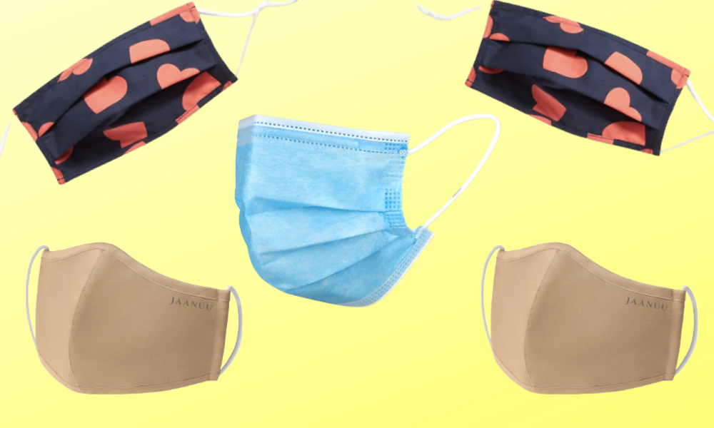 These are the facial masks that doctors wear when they’re off