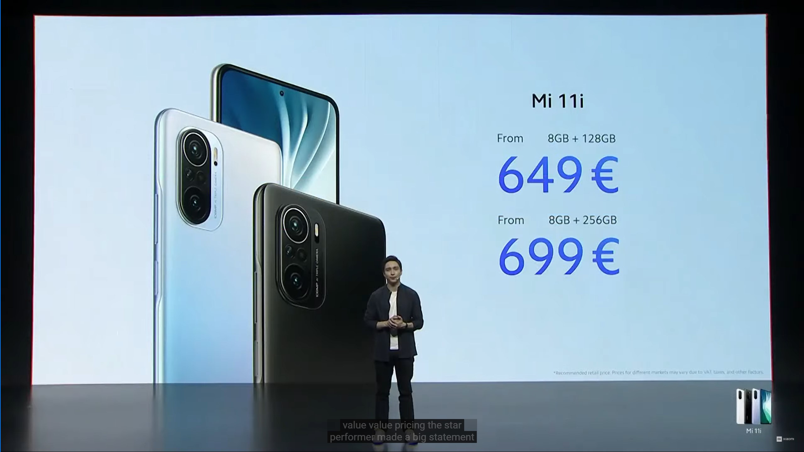 フラット画面派に向けた高級スマホ Mi 11iをシャオミが海外発表 Sd8搭載で約8万4000円から Engadget 日本版