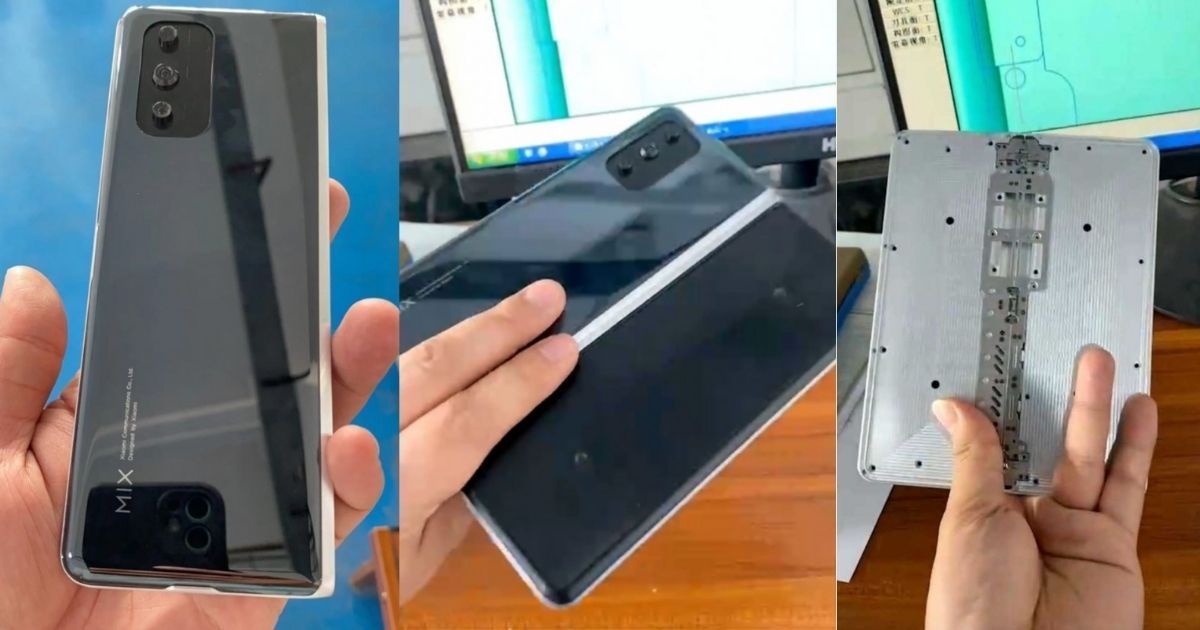 Xiaomi’s inwardly folded smartphone, actual machine parts leaked or appeared as MIX series? –GLM