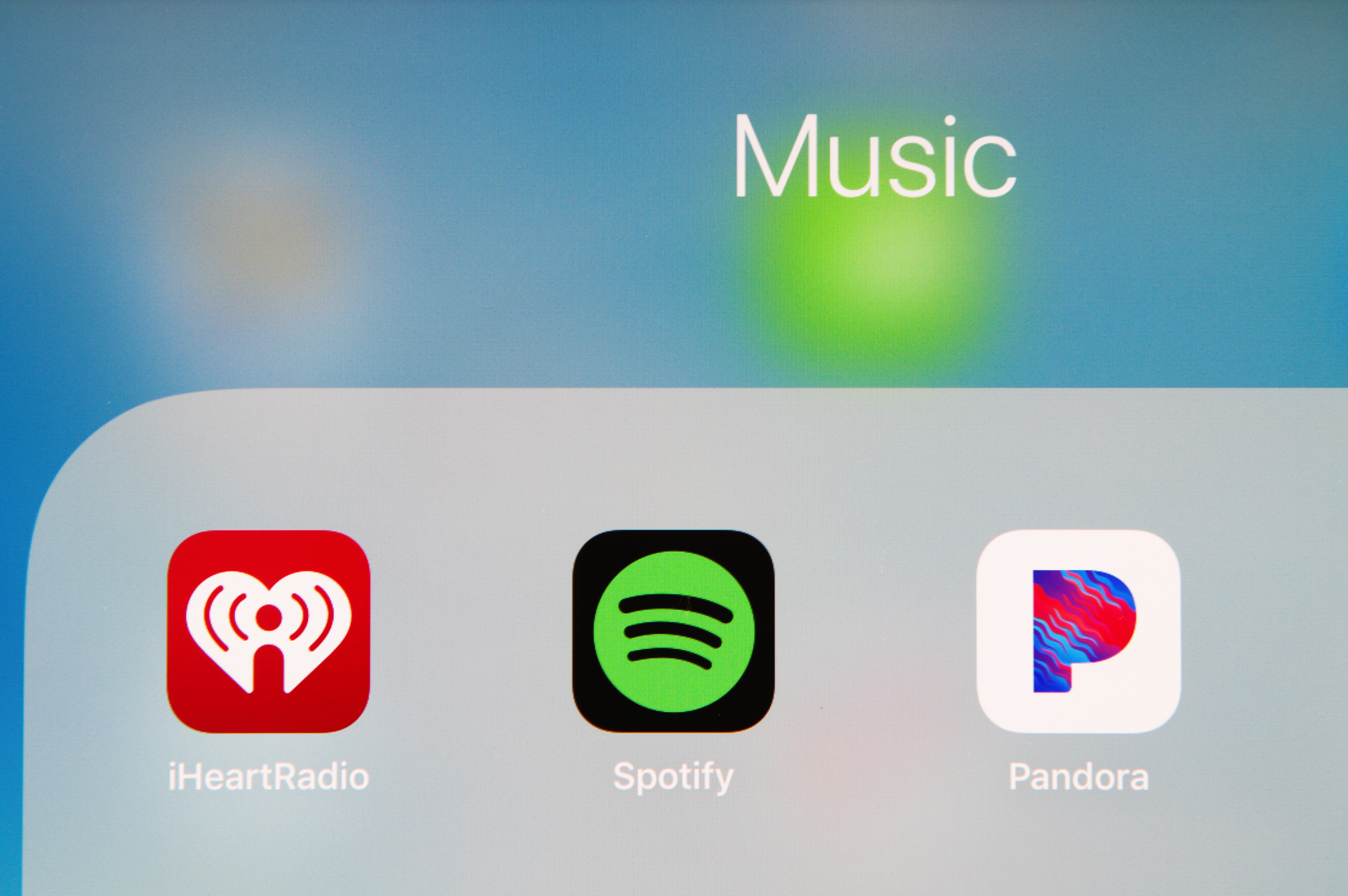 music streaming app on ios