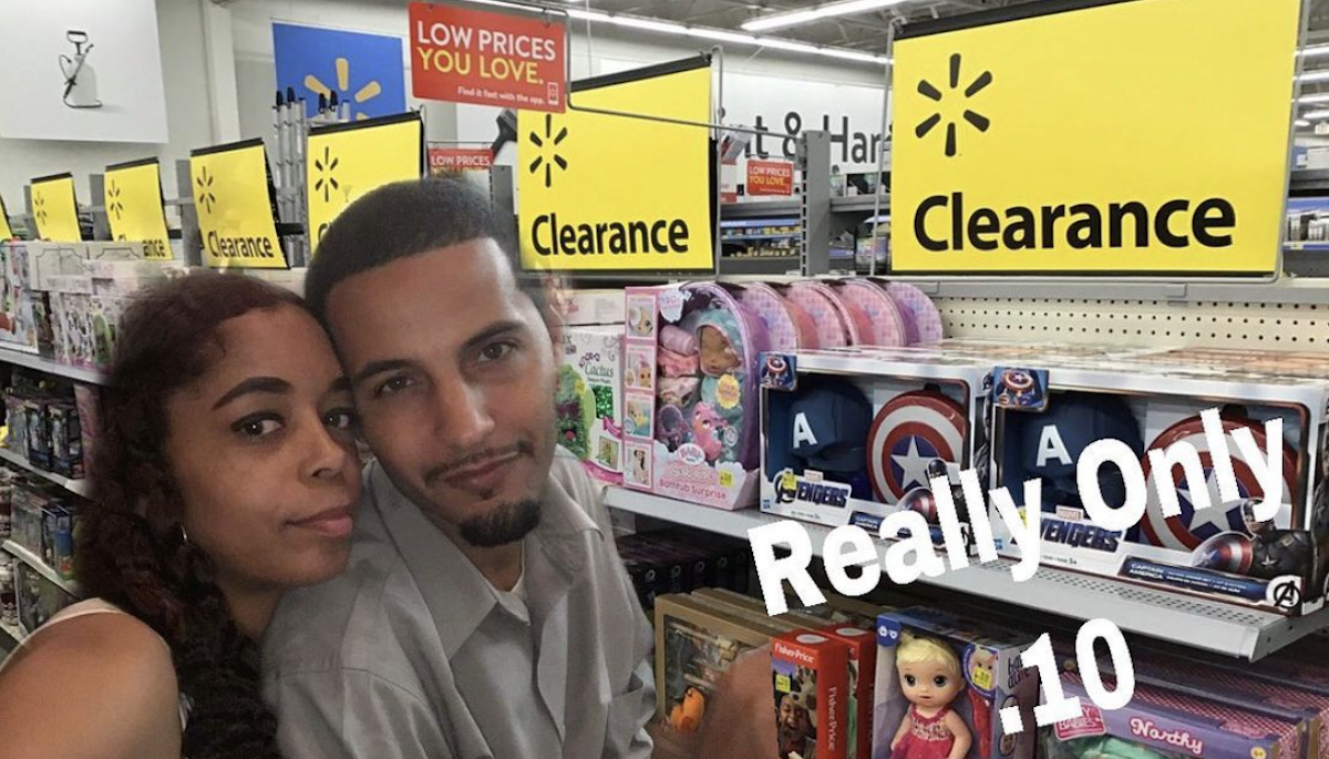 Walmart clearance shoppers 90% off Things