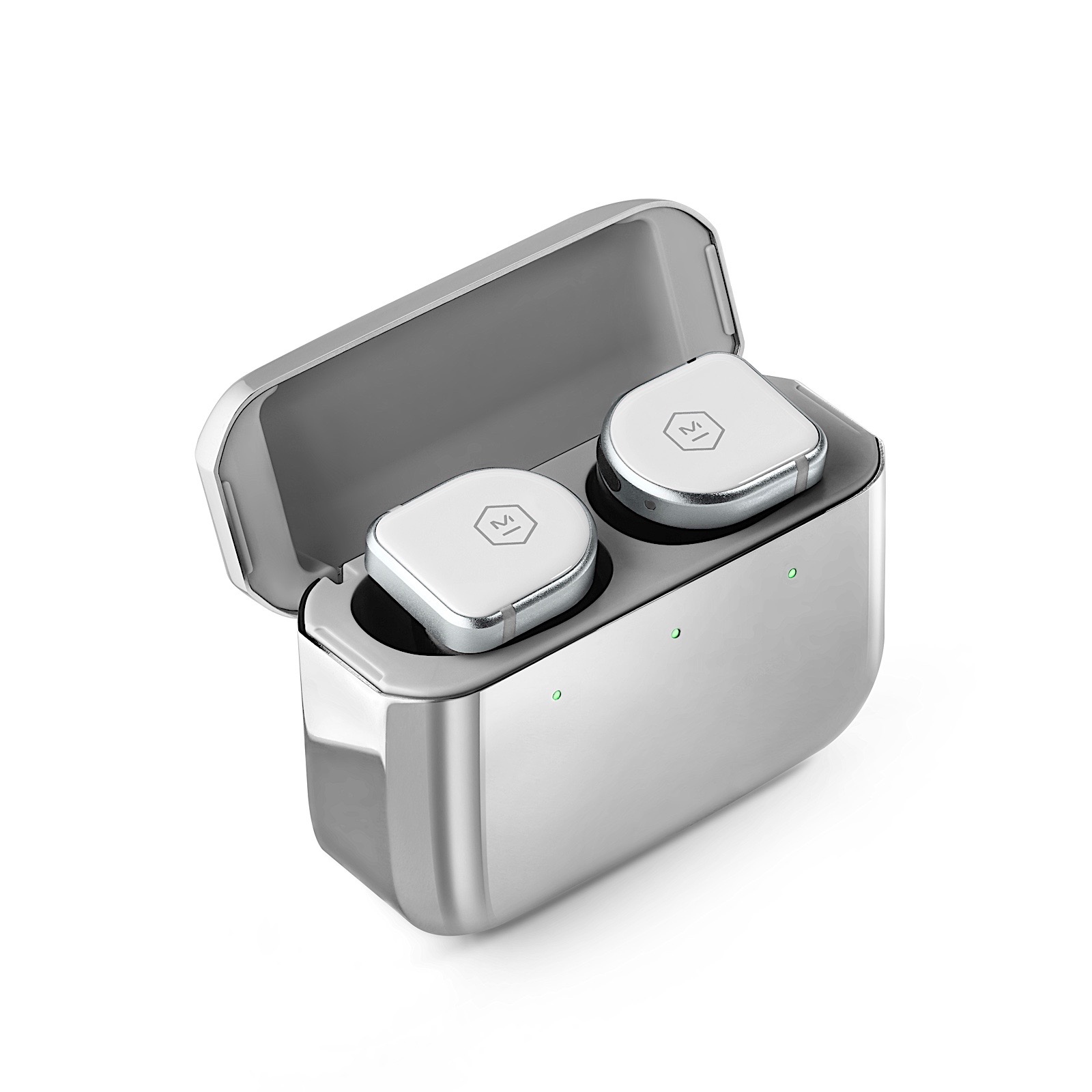 <p>Master & Dynamic's latest true wireless earbuds have a familiar design with new materials, larger drivers and more robust active noise cancellation.</p>
