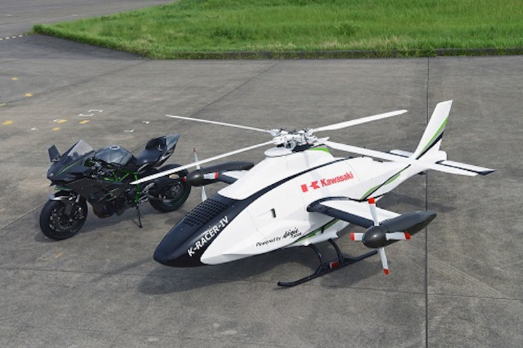 Kawasaki 機隊擴充！計畫於 2025 年推出「K-Racer」混合直升機
