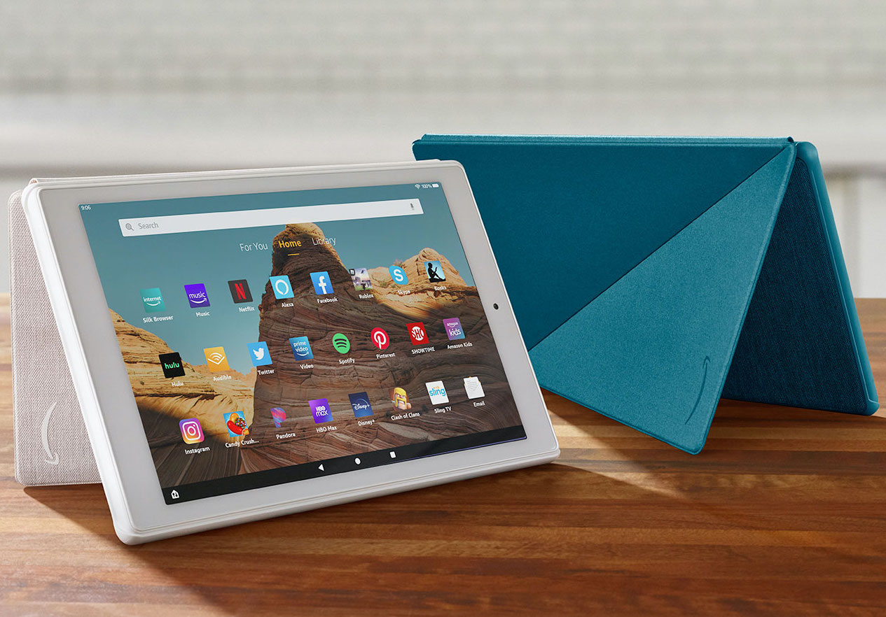 Amazon’s 64 GB Fire HD 10 tablet costs almost half the price, $ 108