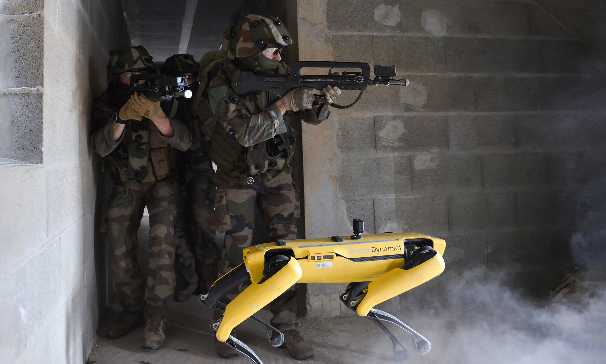 Boston Dynamics Spot Robot Tested In Combat Training With The French Army Engadget