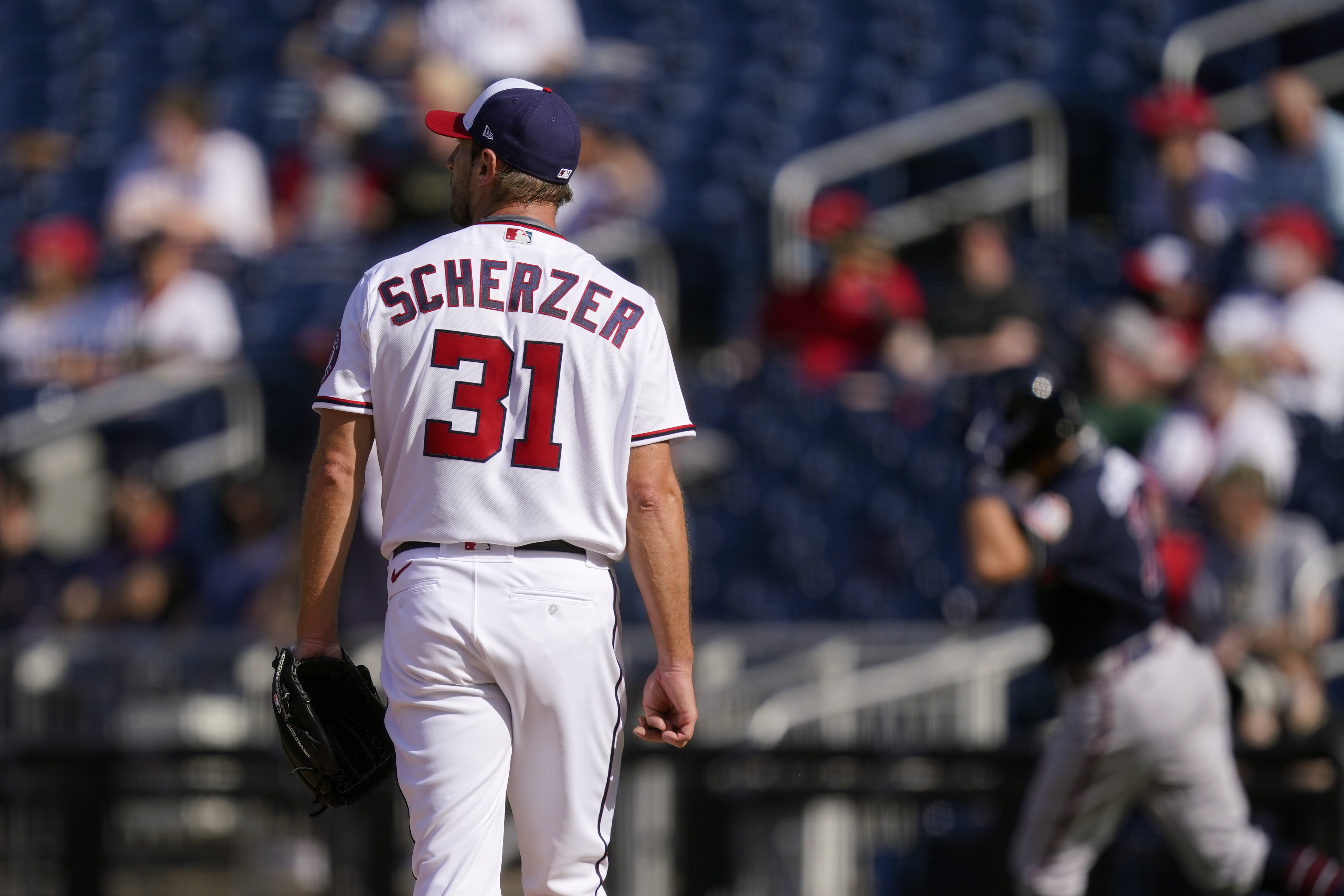 Mlb Max Scherzer Rocked With Hr On First Pitch Of Season