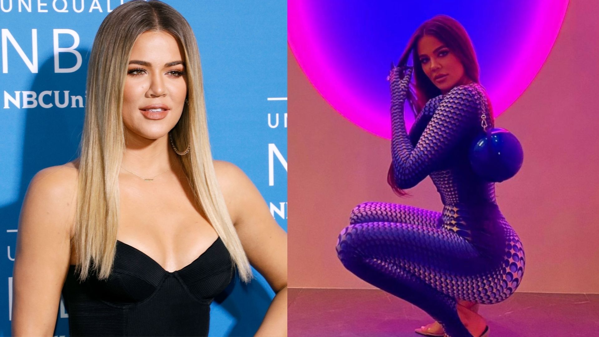 You Have To Look In The Mirror Khloe Kardashian Claps Back At Online Trolls Over New Catsuit Photos