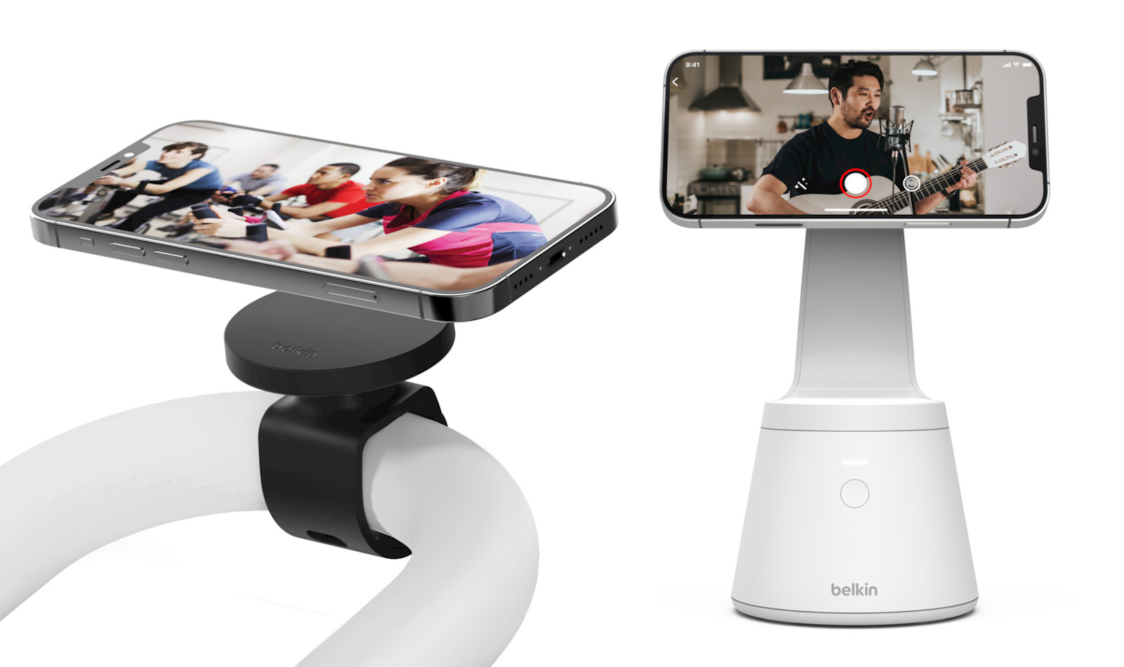 Les nouveaux produits compatibles MagSafe de Belkin incluent un support iPhone pour le suivi du visage