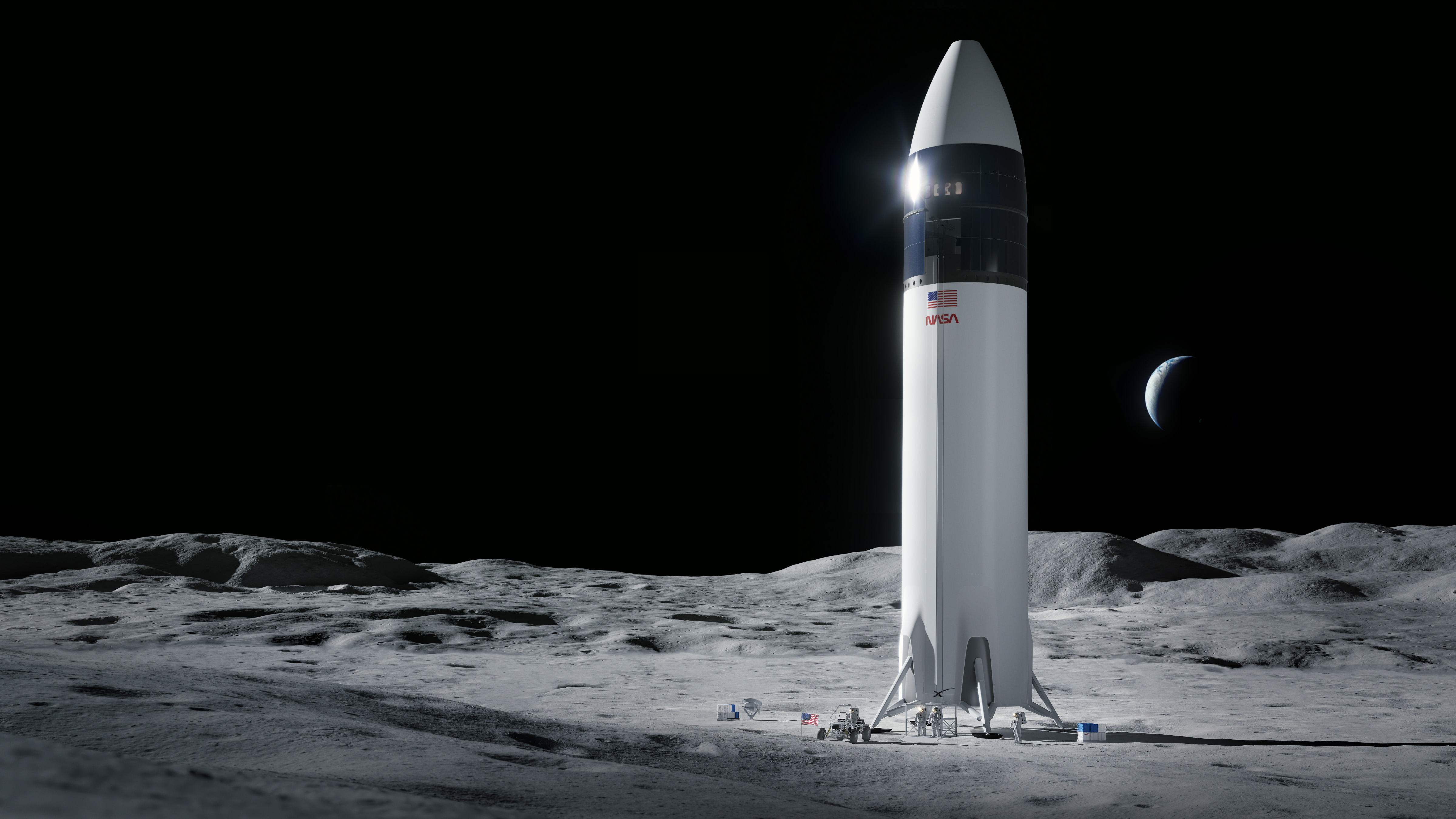 Photo of La NASA y SpaceX suspendieron el acuerdo de aterrizaje lunar debido a desafíos