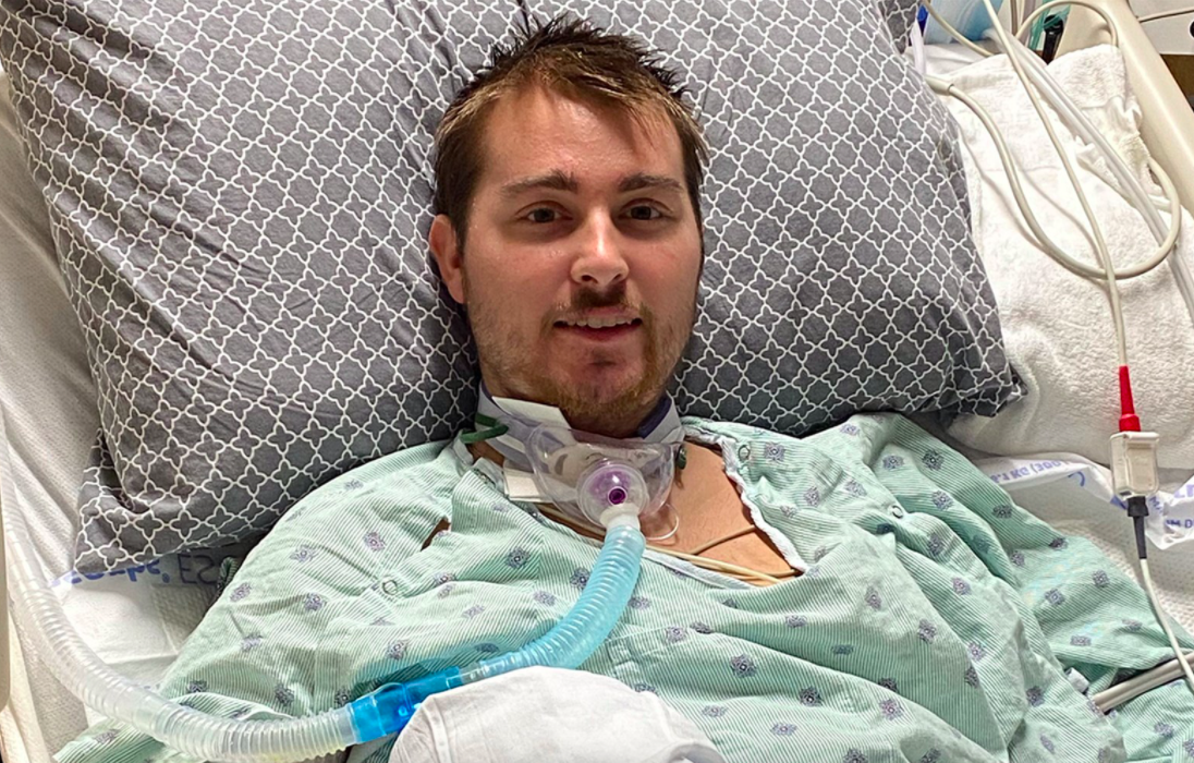 24-year-old man receives lung and kidney transplant due to COVID