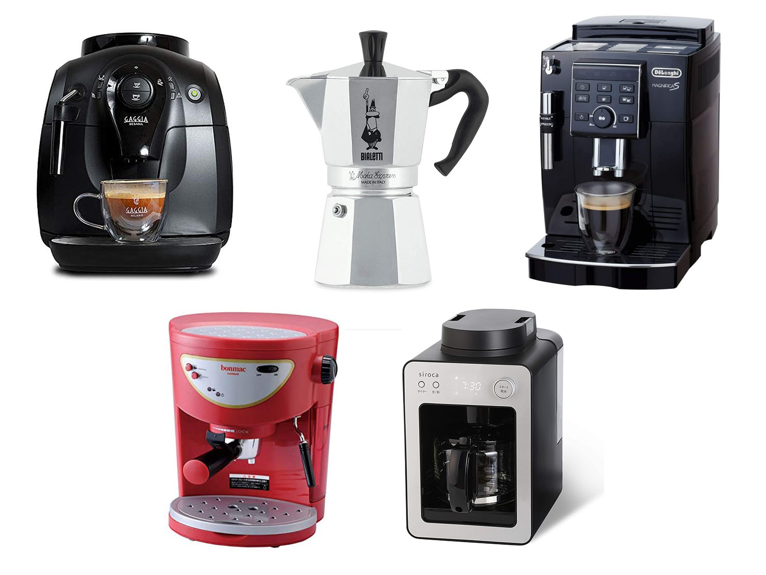 Amazonで買えるコーヒーマシン4+1選、QOL向上はコーヒーから