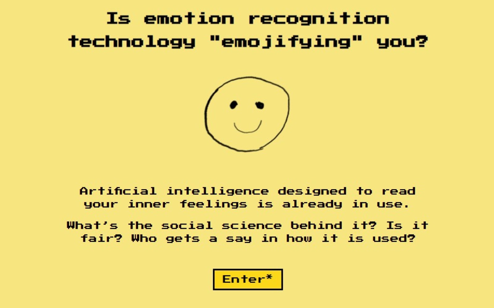 This browser game shows the limits of AI emotion recognition software