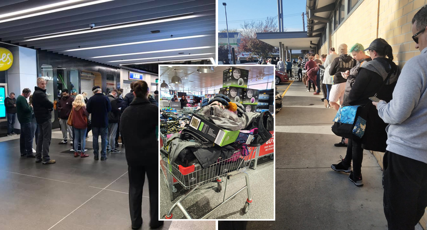 Aldi Shoppers Storm Stores For Annual Super Sale