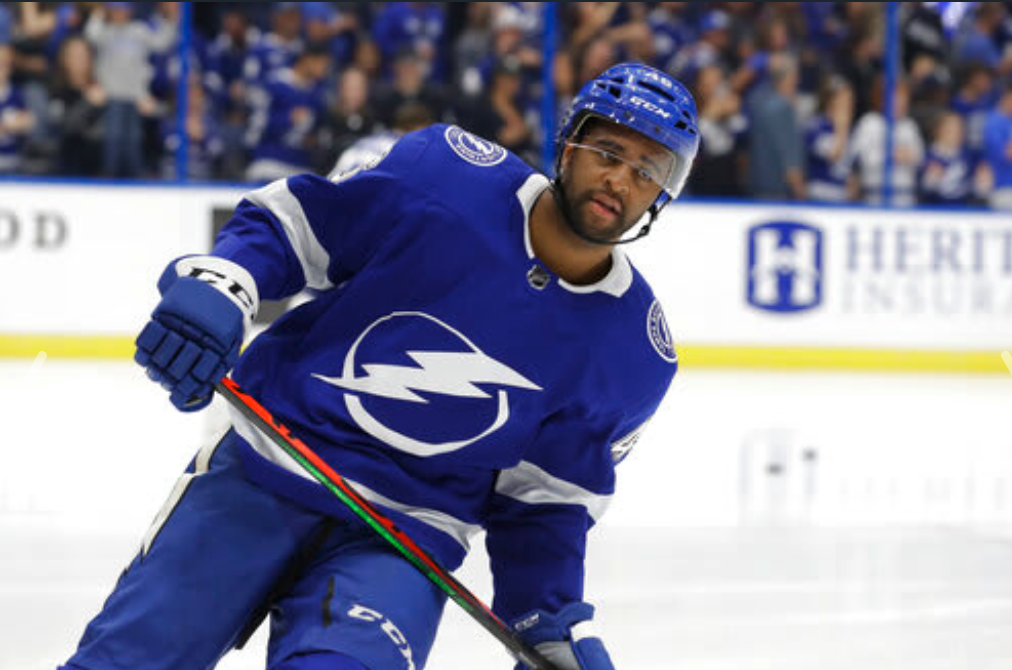 A rarity: Tampa Bay Lightning start all-Black forward line - The