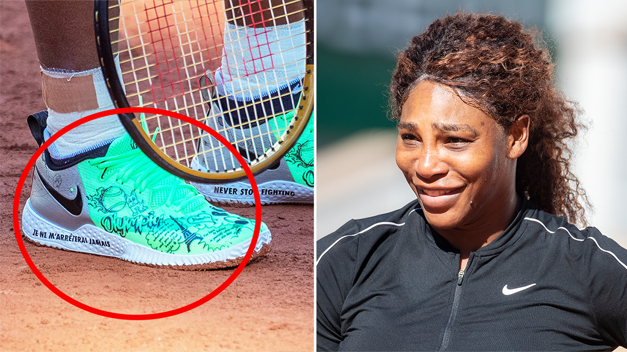 French Open: Beautiful hidden detail in Serena Williams ...