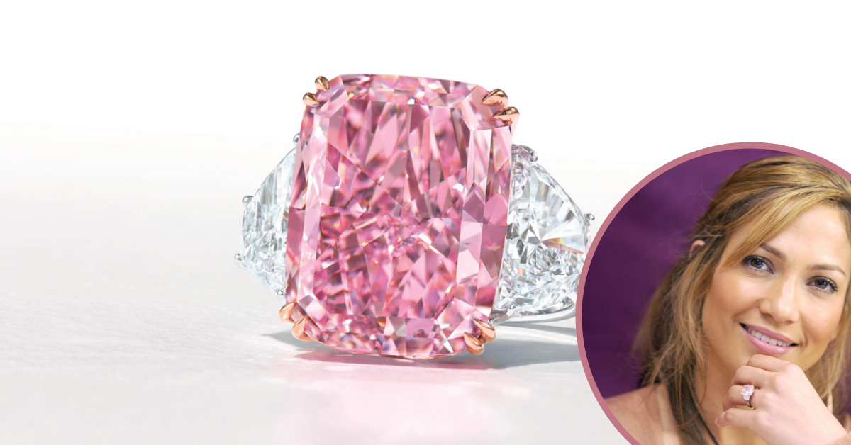 Rare pink diamond smashes auction records