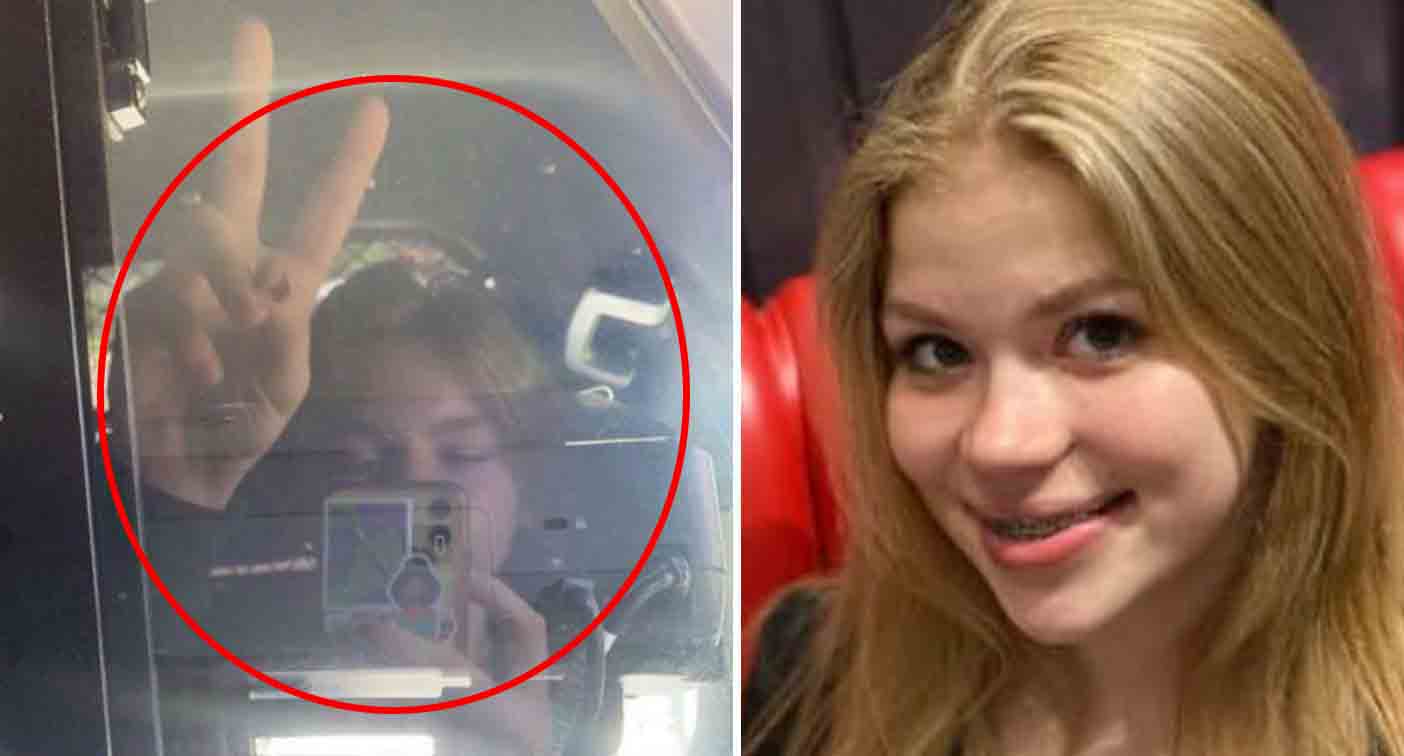 Teen S Chilling Snapchat Selfie After Girl Vanished [ 756 x 1404 Pixel ]