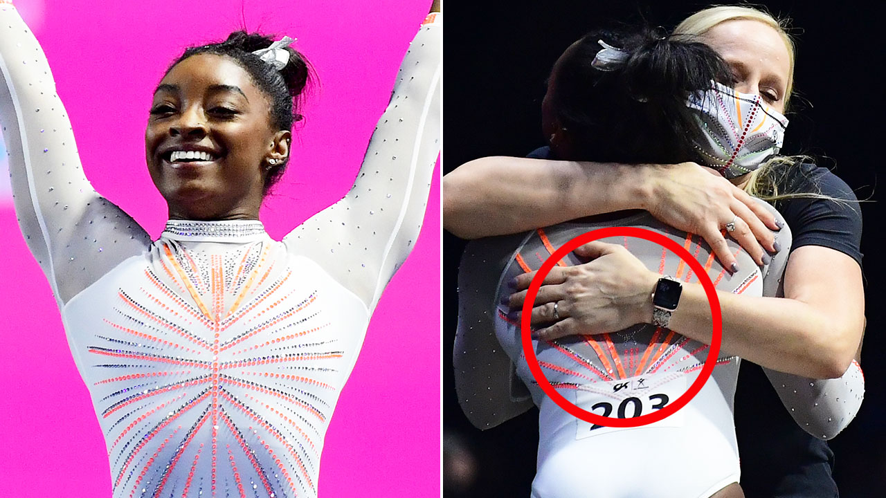 Simone Biles Legendary Hidden Detail In Gymnast S Outfit