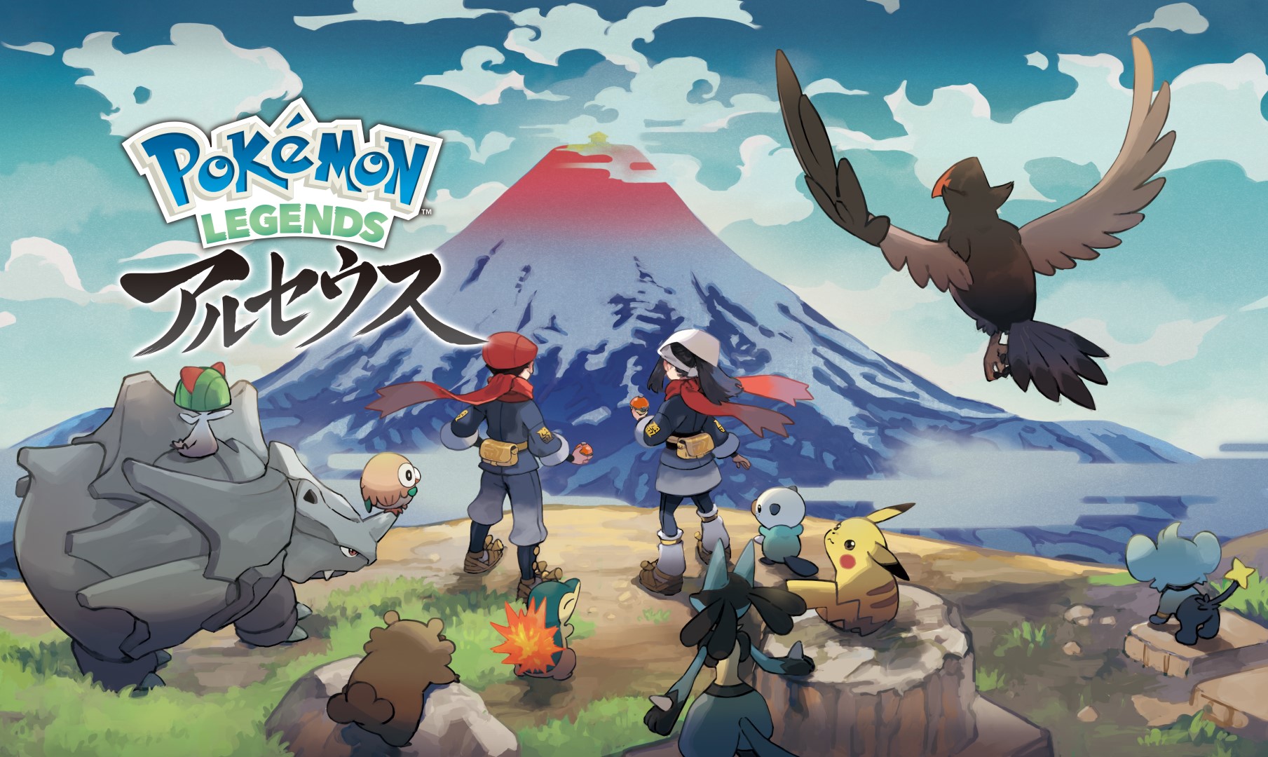 ポケモン完全新作『Pokémon LEGENDS アルセウス』発売日決定、パッケージ初公開