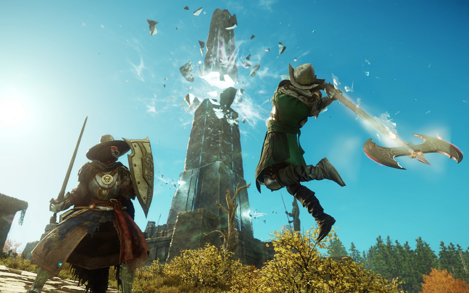 New World Trailer Shows Off Gameplay And Story Beats From Amazon S Upcoming Mmo Engadget