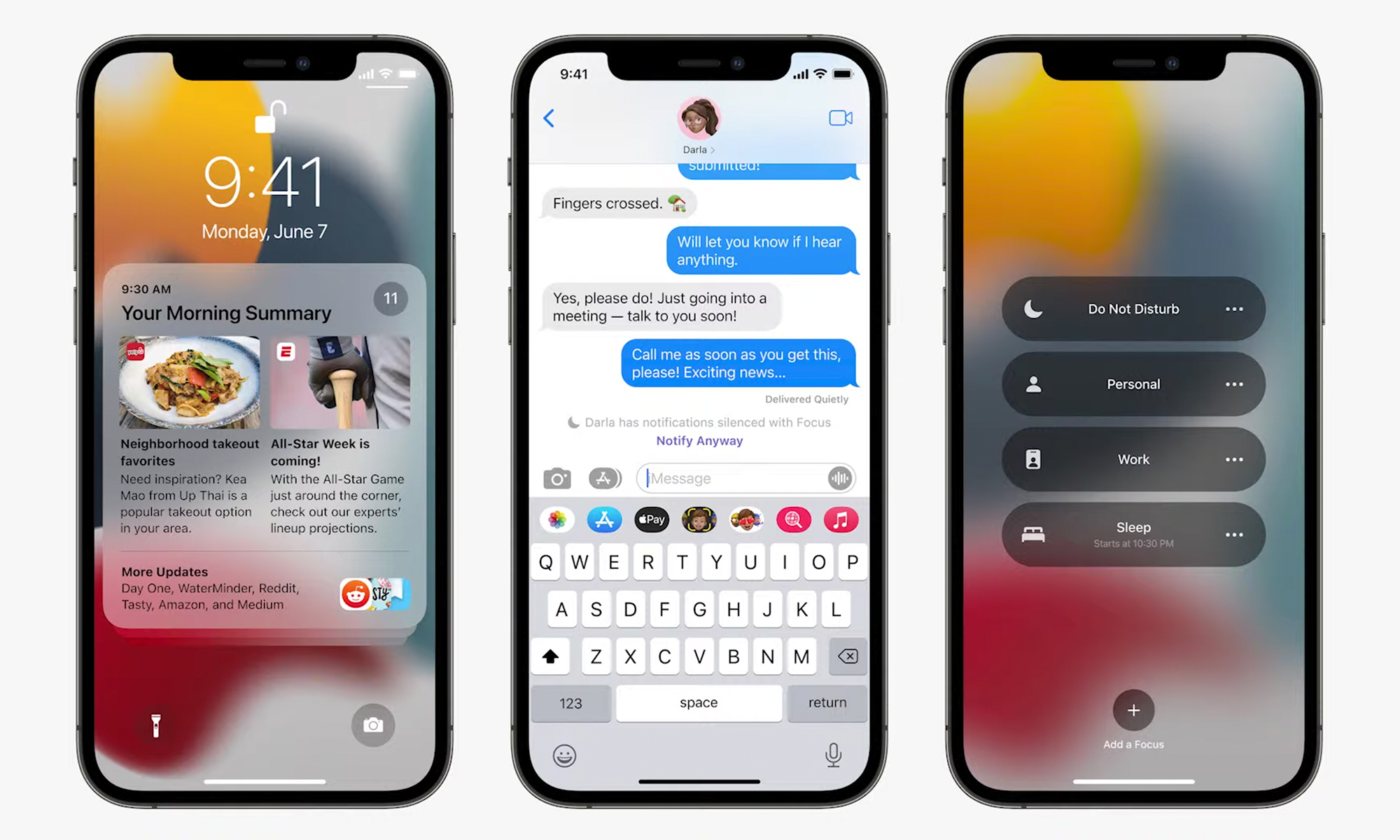 iOS 15 will make FaceTime, Messages and notifications smarter