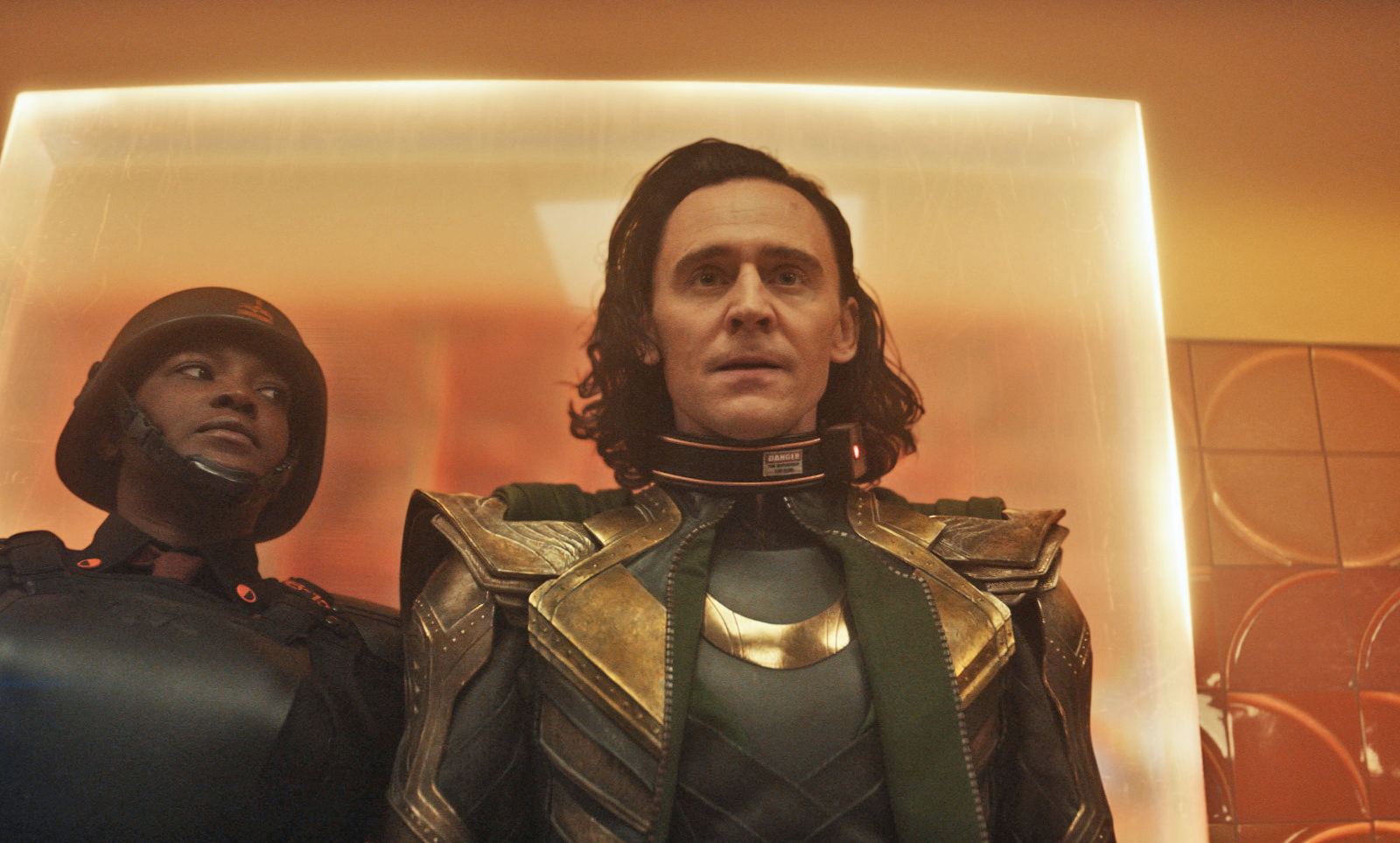 A still from the Disney TV series Loki.