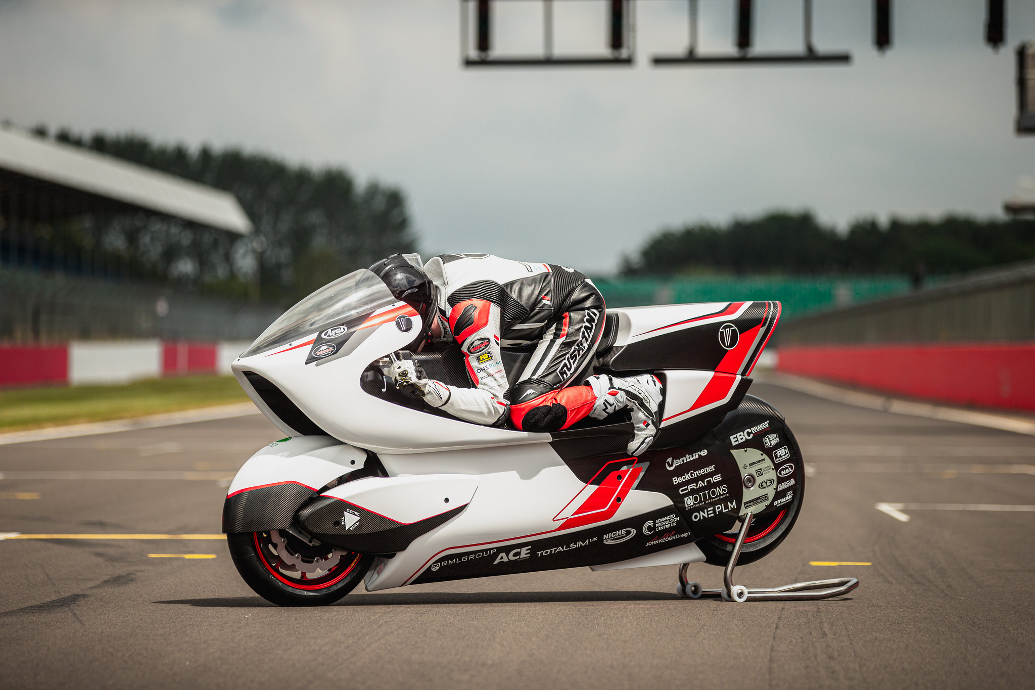 The world's fastest electric motorcycle has a new aerodynamic challenger