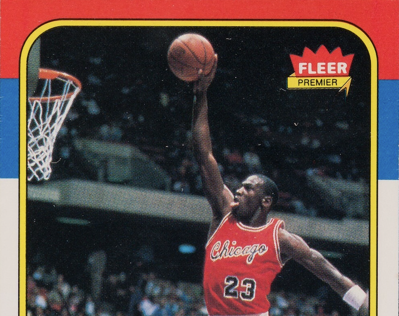 Michael Jordan S 1986 Fleer Rookie Price Has Seen Wild Ebbs Flows   A3ce6630 C42c 11eb 9ced 268199a38fd0