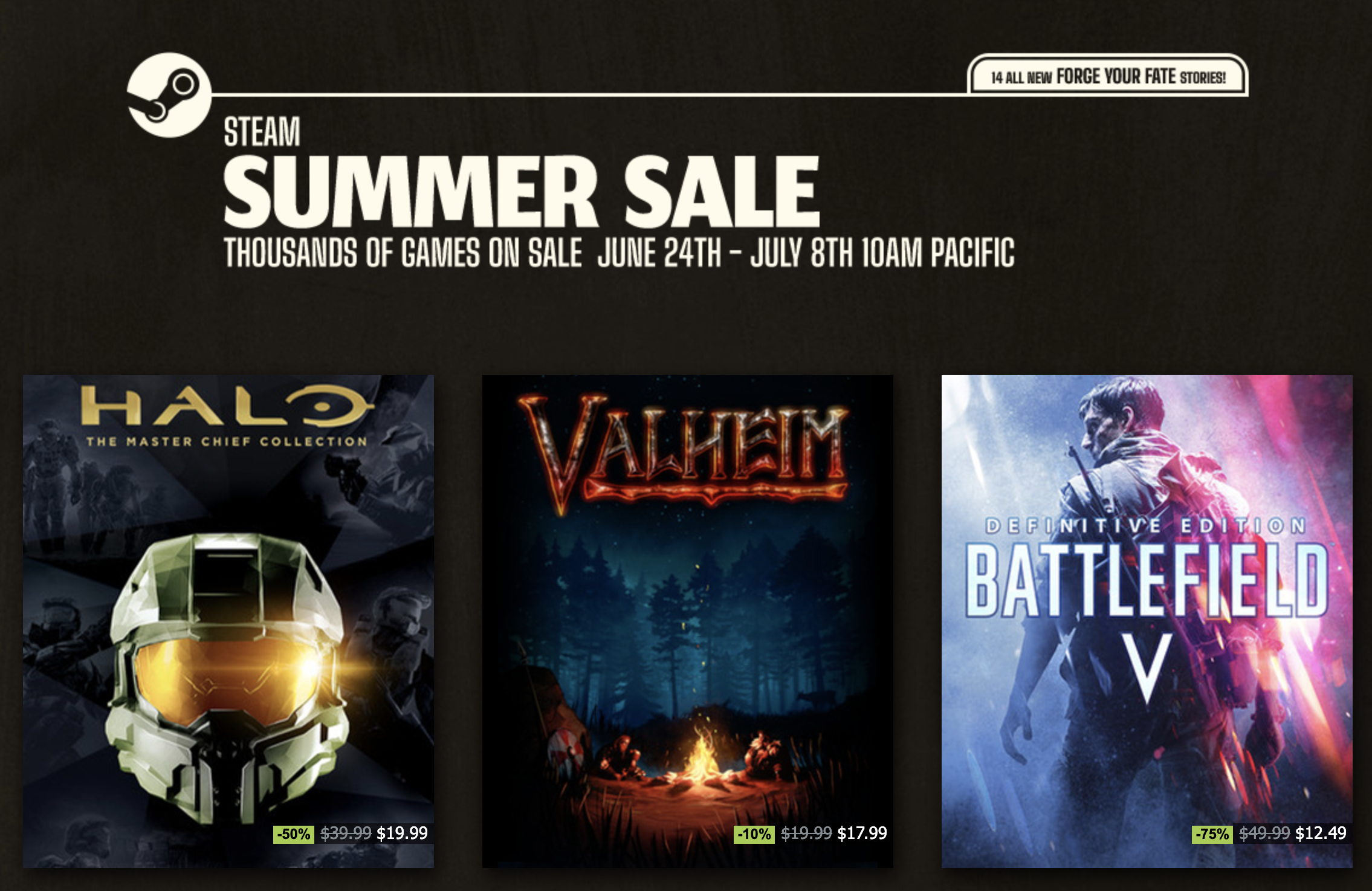 Steam summer sale 2021