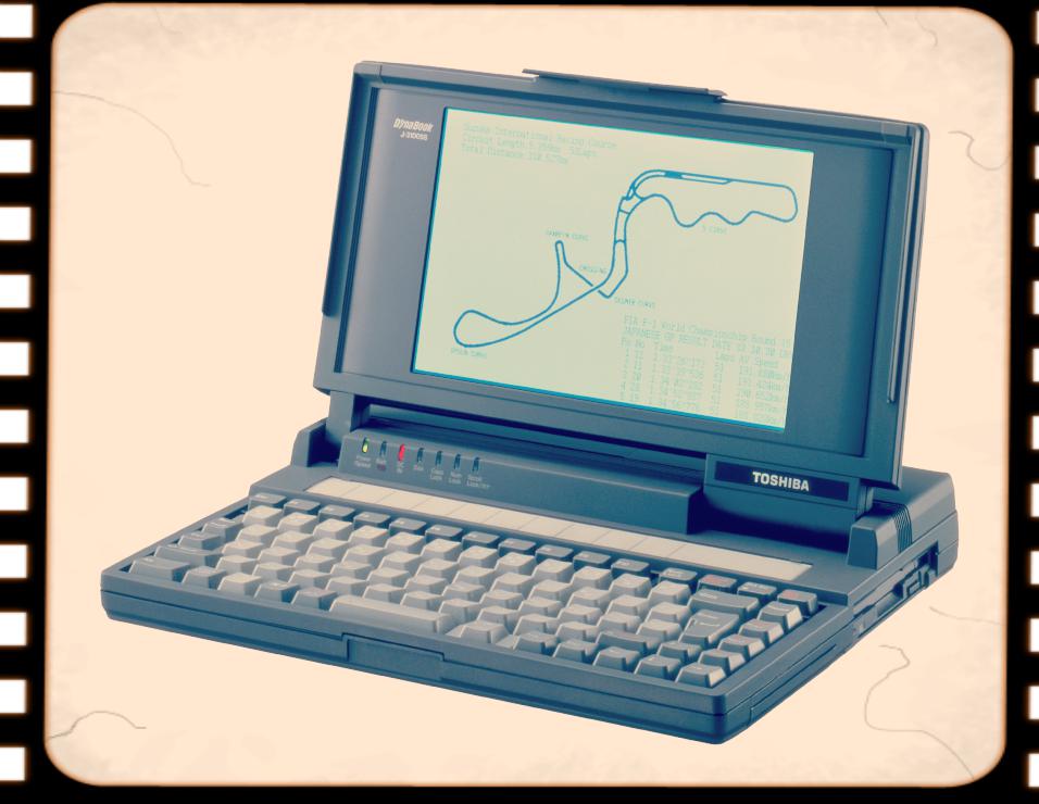 1989年6月26日、初めてのノートPC「DynaBook J-3100 SS001」が発売されました：今日は何の日？