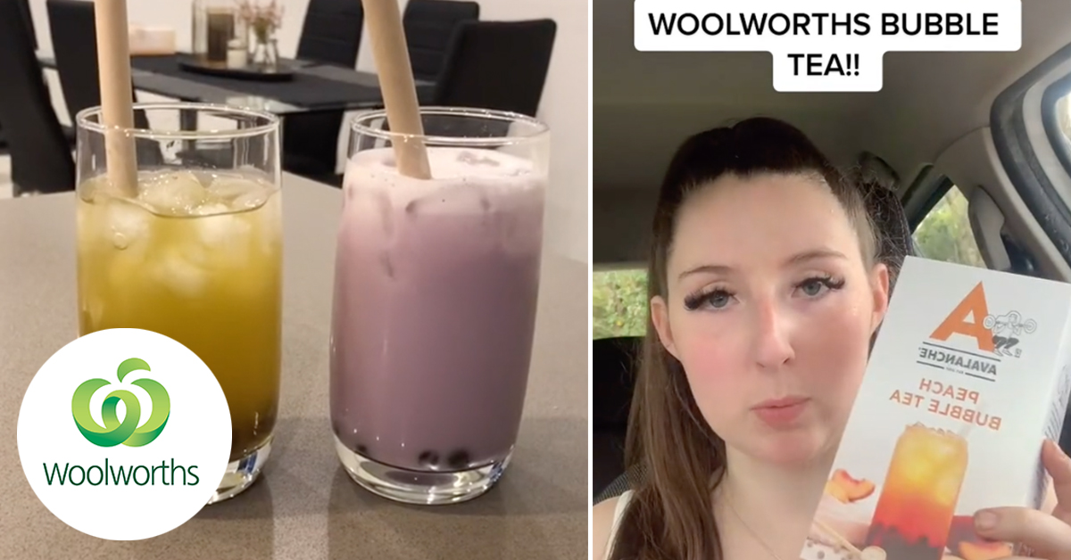 We Tried Those Woolworths Bubble Tea Kits To See If They're As Good